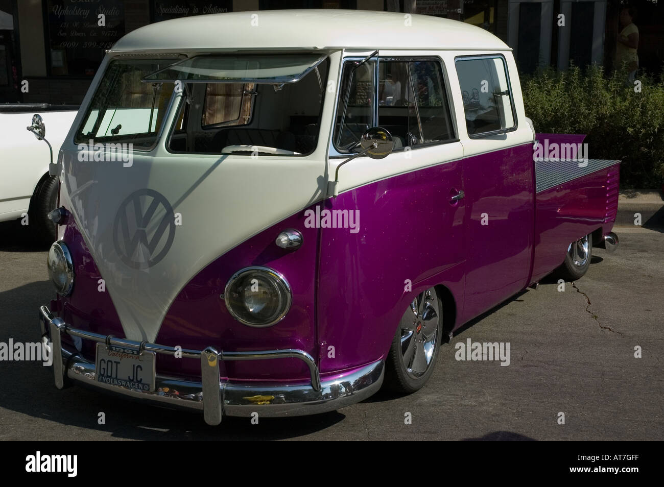 Us vw volkswagen crew cab 1961 61 crewcab vw kombi hires stock
