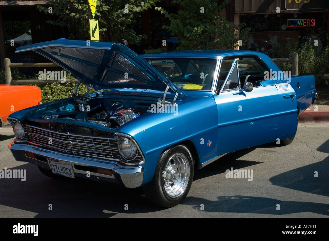 Los Angeles California Car Show Antique Customized Chevrolet