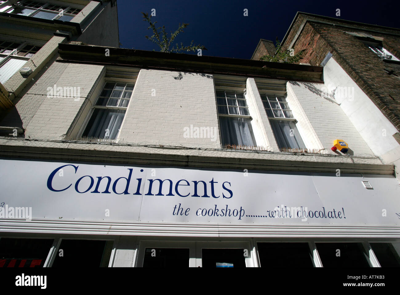 Shop fronts in Taunton Somerset Stock Photo