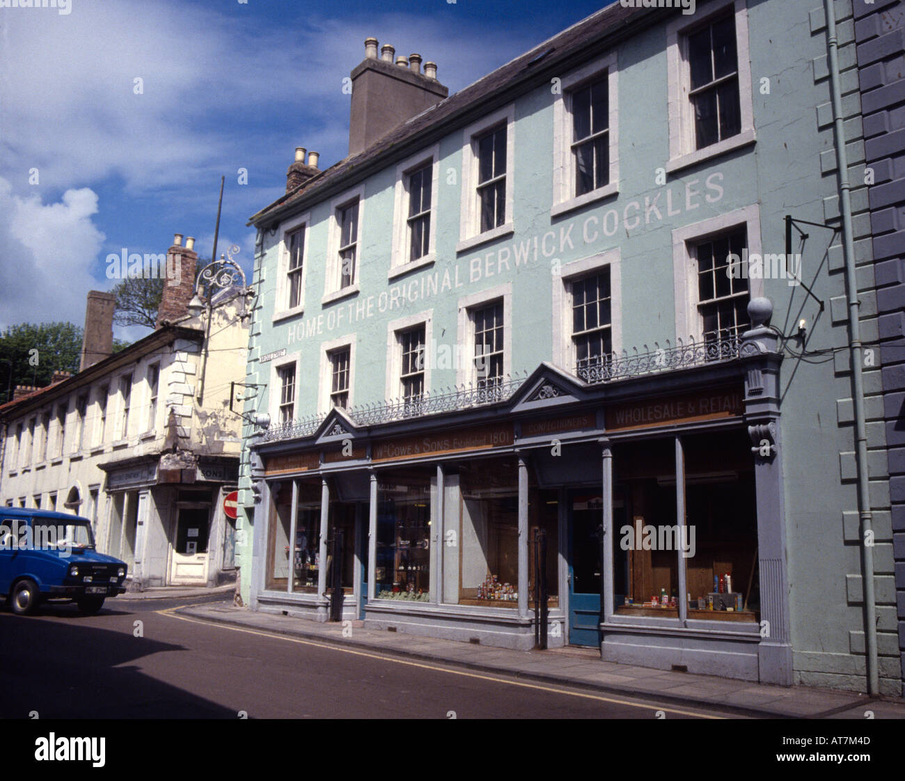 Wm Cowe & Sons, Bridge Street, Berwick upon Tweed Stock Photo Alamy