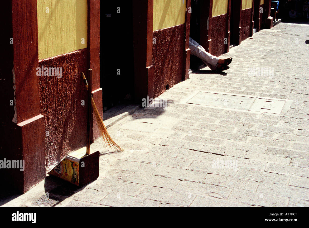 A typical street in the town of Tequila The town of Tequila in Jalisco