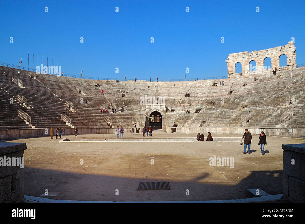 Verona Arena Stock Photo