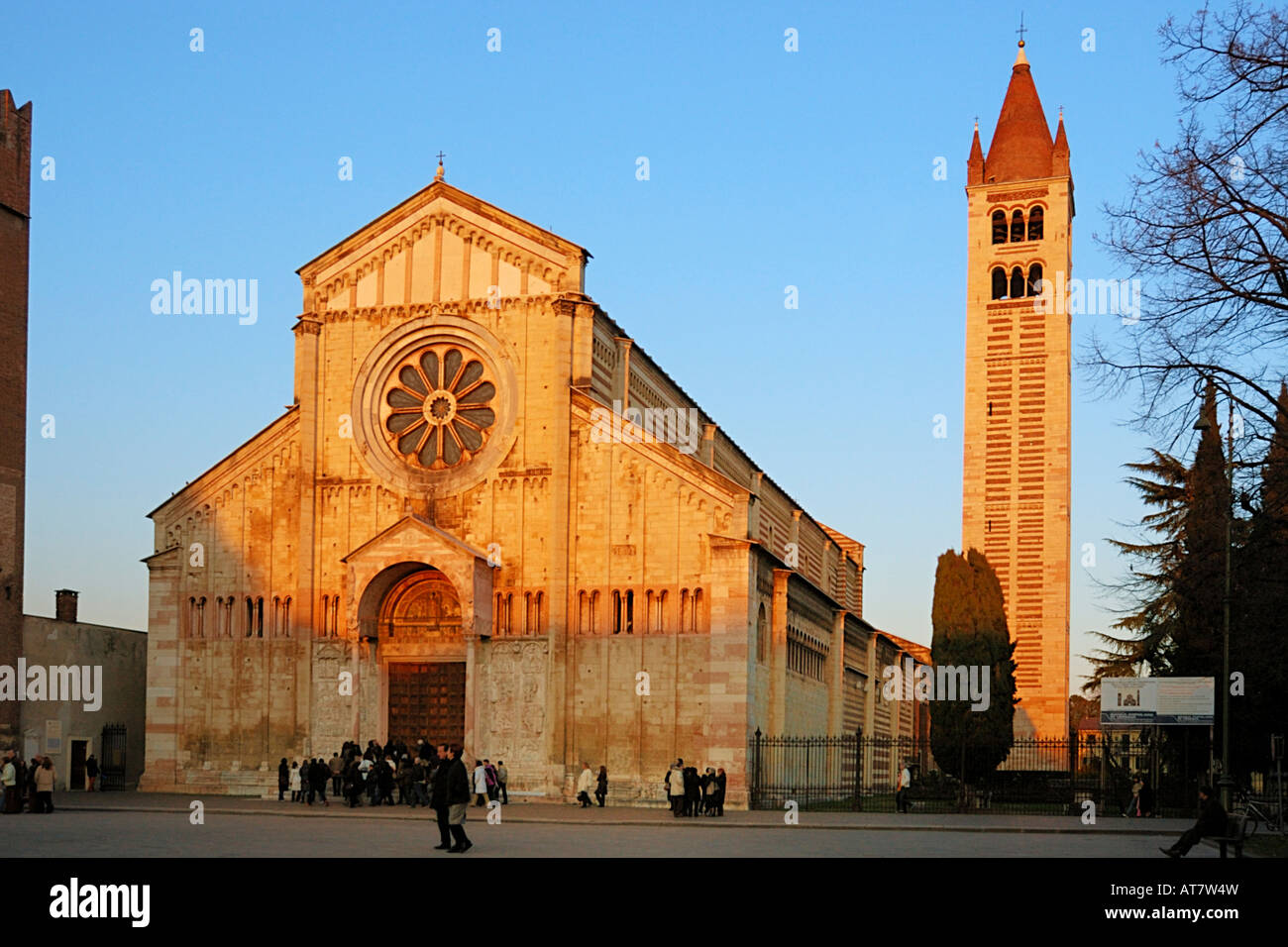 Verona San Zeno Stock Photo Alamy