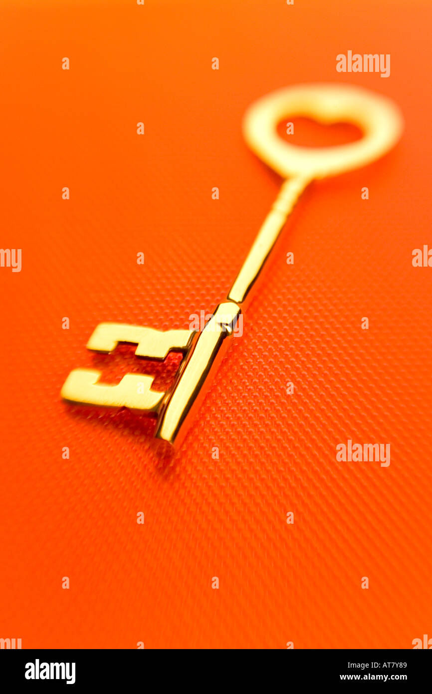 Bronze Key Brass Stock Photo Alamy