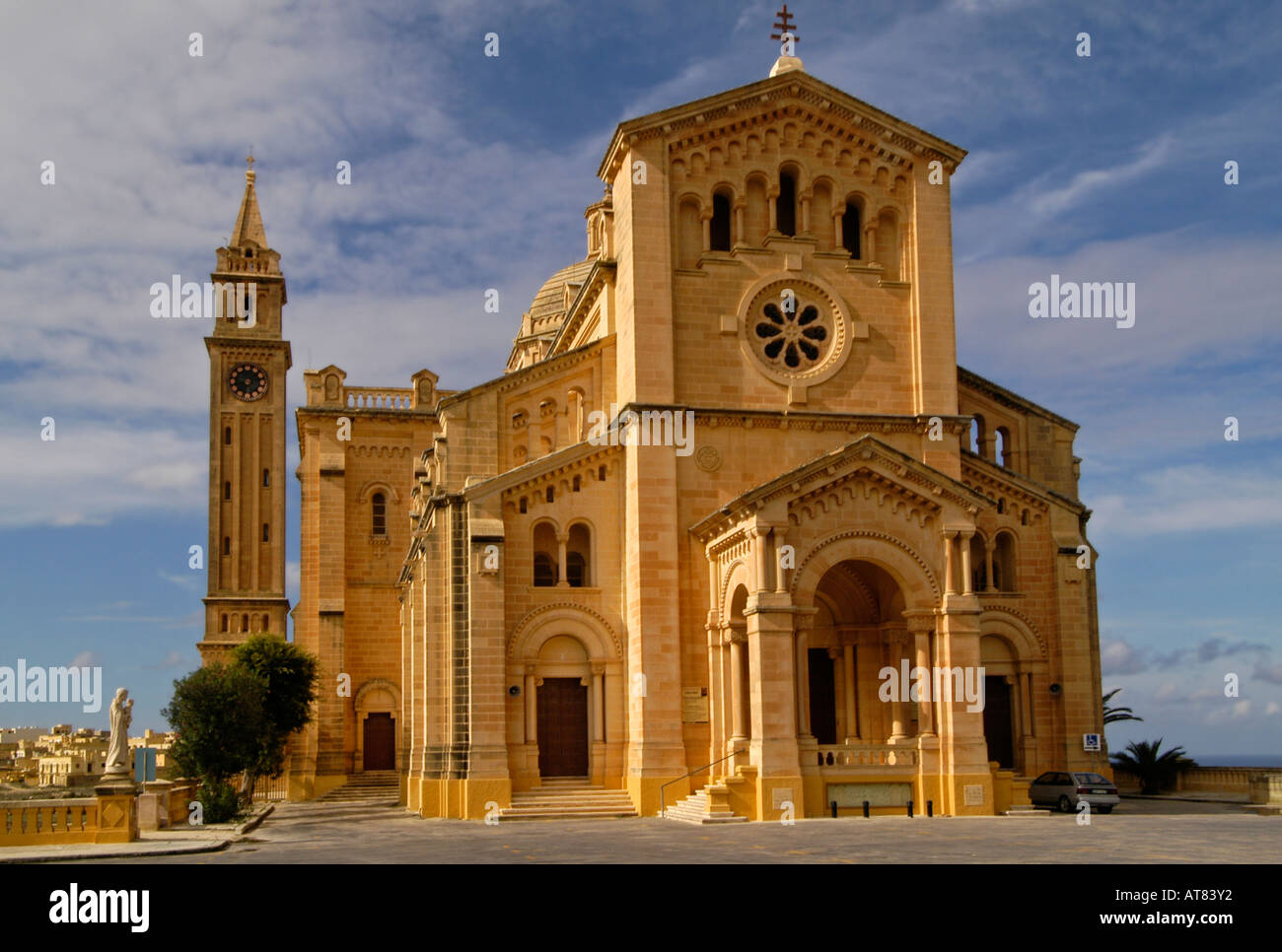 Ta Pinu national shrine Gozo Malta Stock Photo
