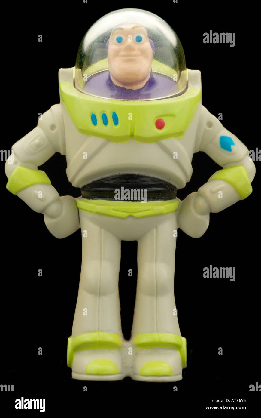 Buzz buz light year lightyear America American cinema film character toy  story spaceman space man warrior astronaut Stock Photo - Alamy