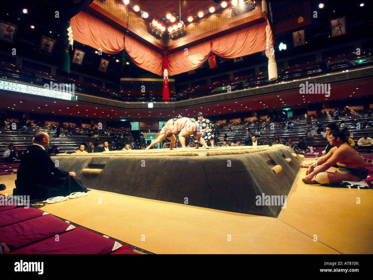 Sumo Wrestlers Stock Photo