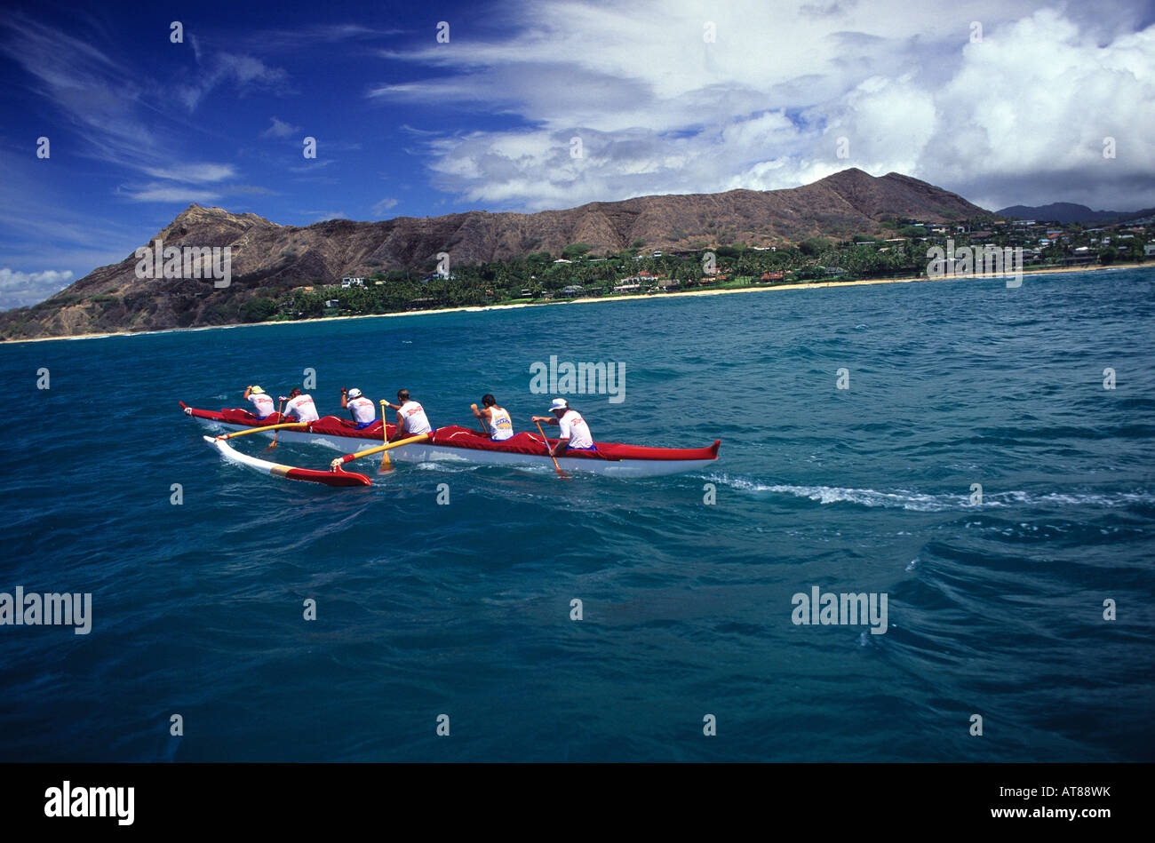 Outrigger canoe racing; Outrigger Canoe Club Men's crew, Men's Lanikai
