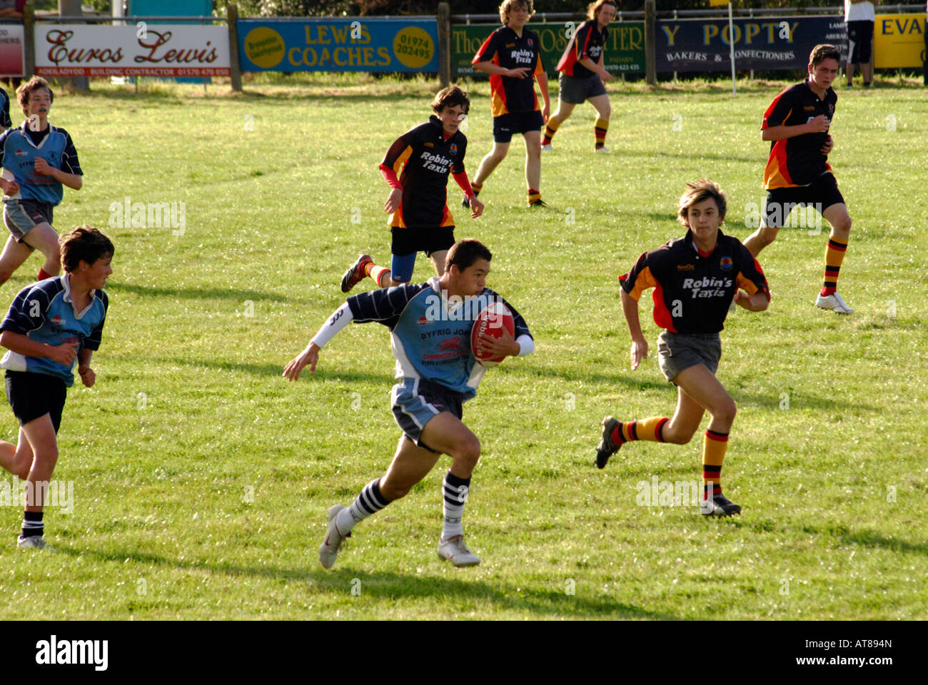 Rugby Sevens Competition at Aberaeron Stock Photo Alamy