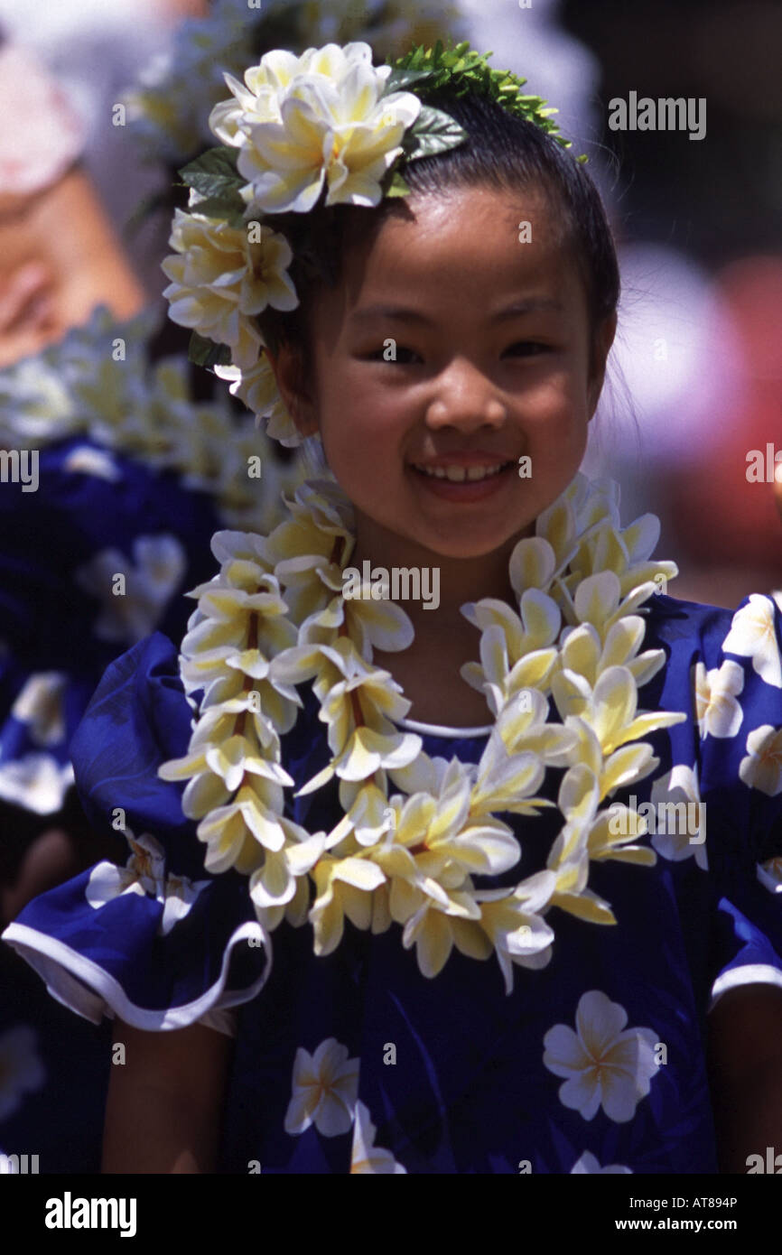 Hula Performance at May Day Celebration. Hula Halau Hula ëO Hokulani