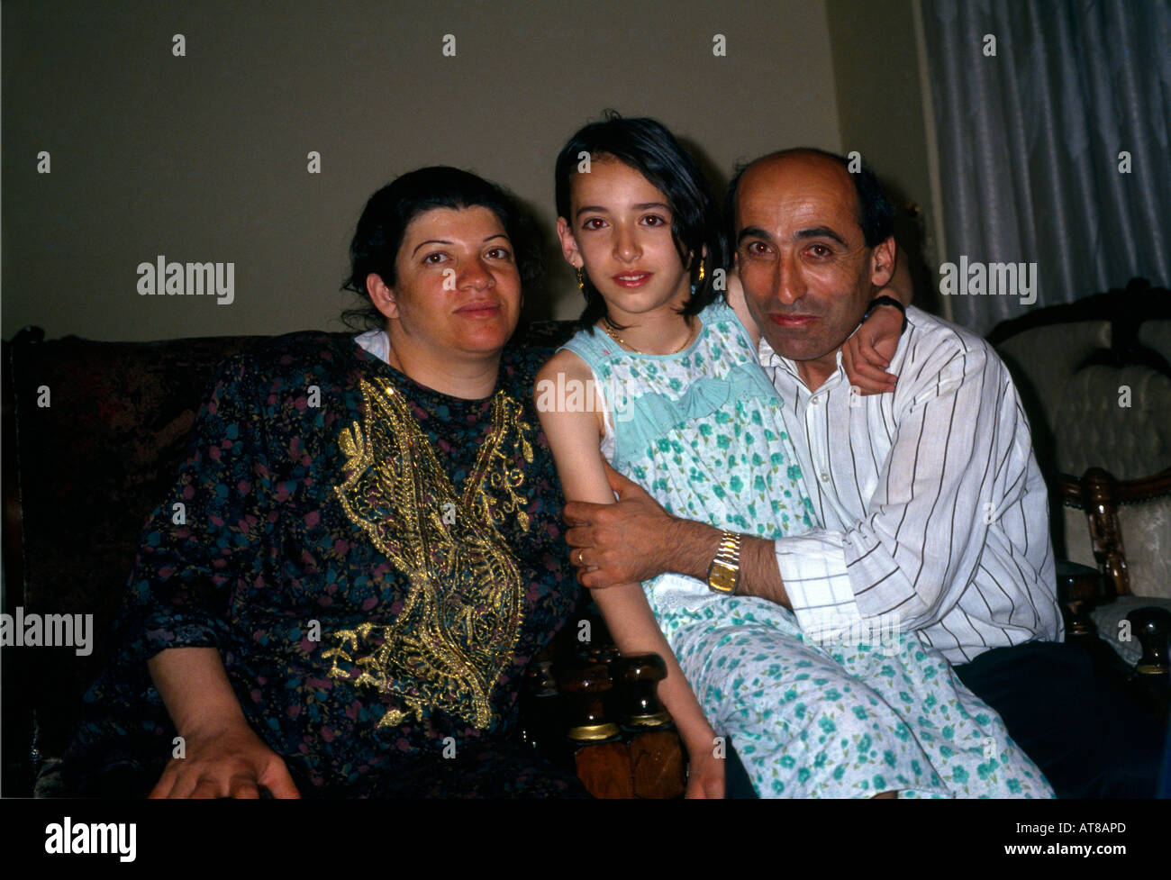 Beirut Lebanon Lebanese Family Stock Photo Alamy