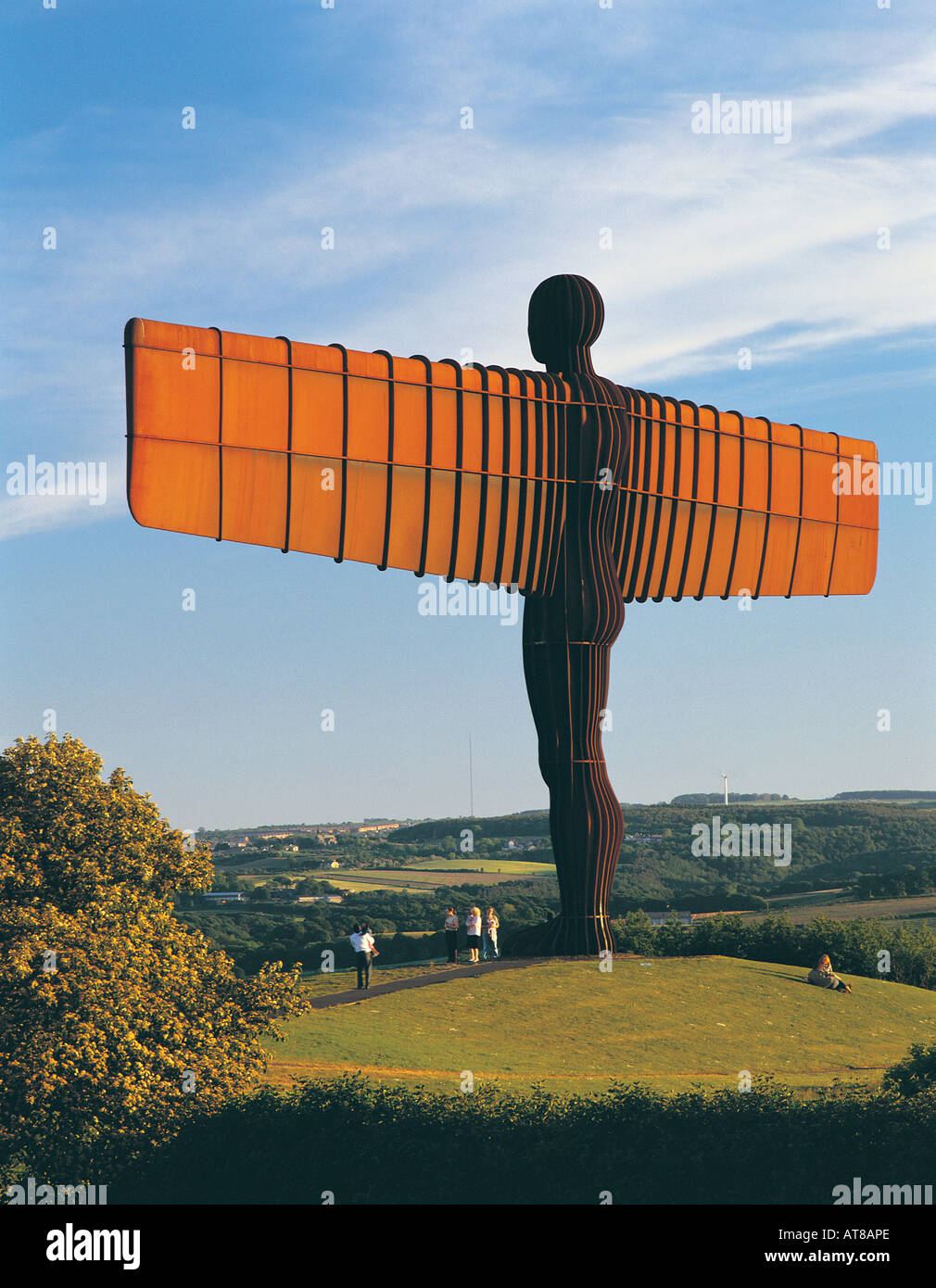 Gateshead Angel of the North, Gateshead, Tyne and Wear. Stock Photo