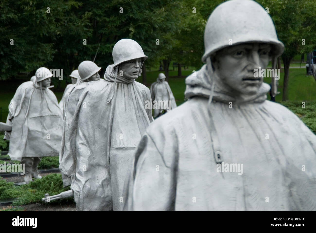 The Korean War Memorial United States of America Stock Photo