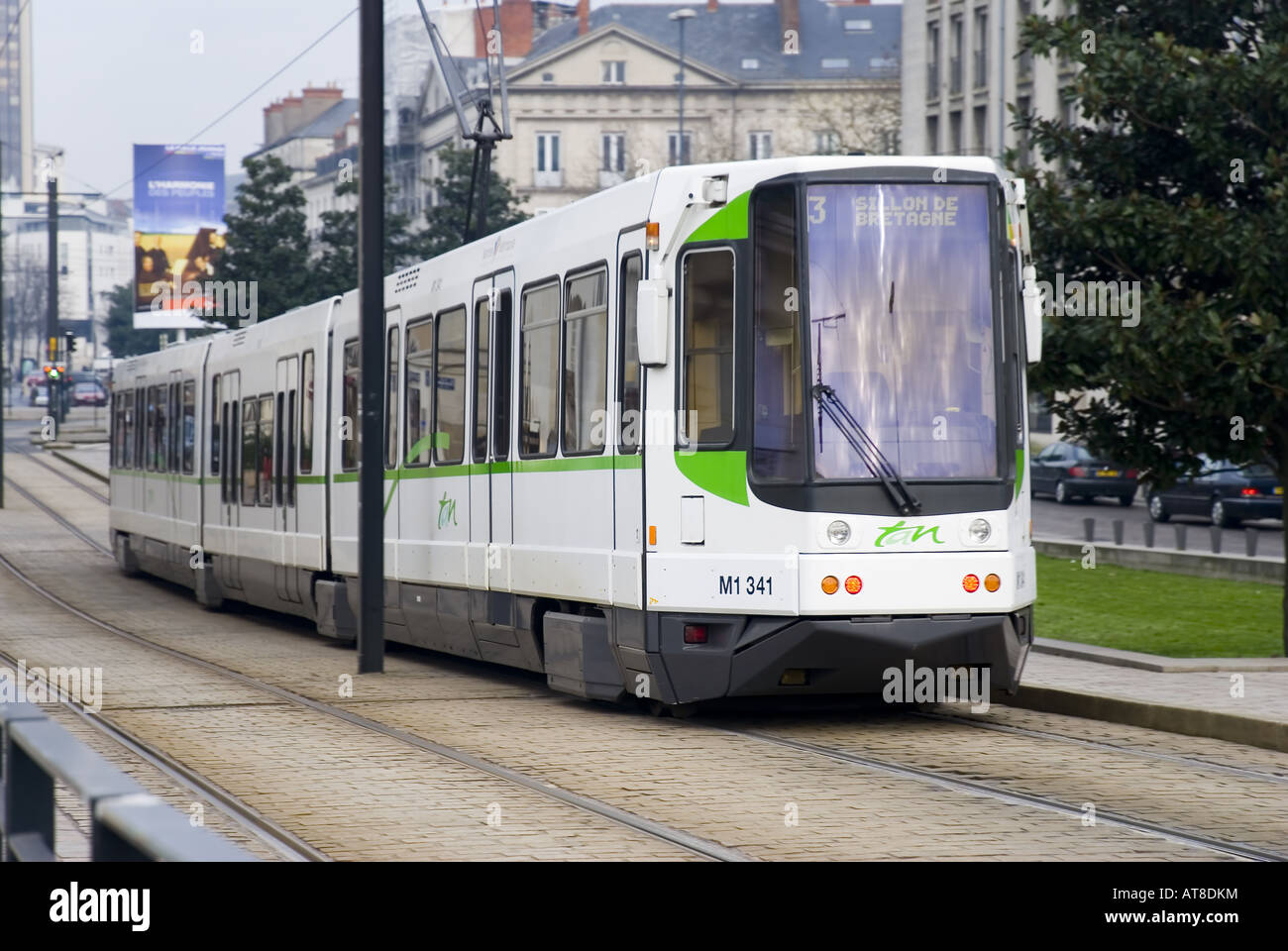 Tramway In Nantes High Resolution Stock Photography And Images Alamy