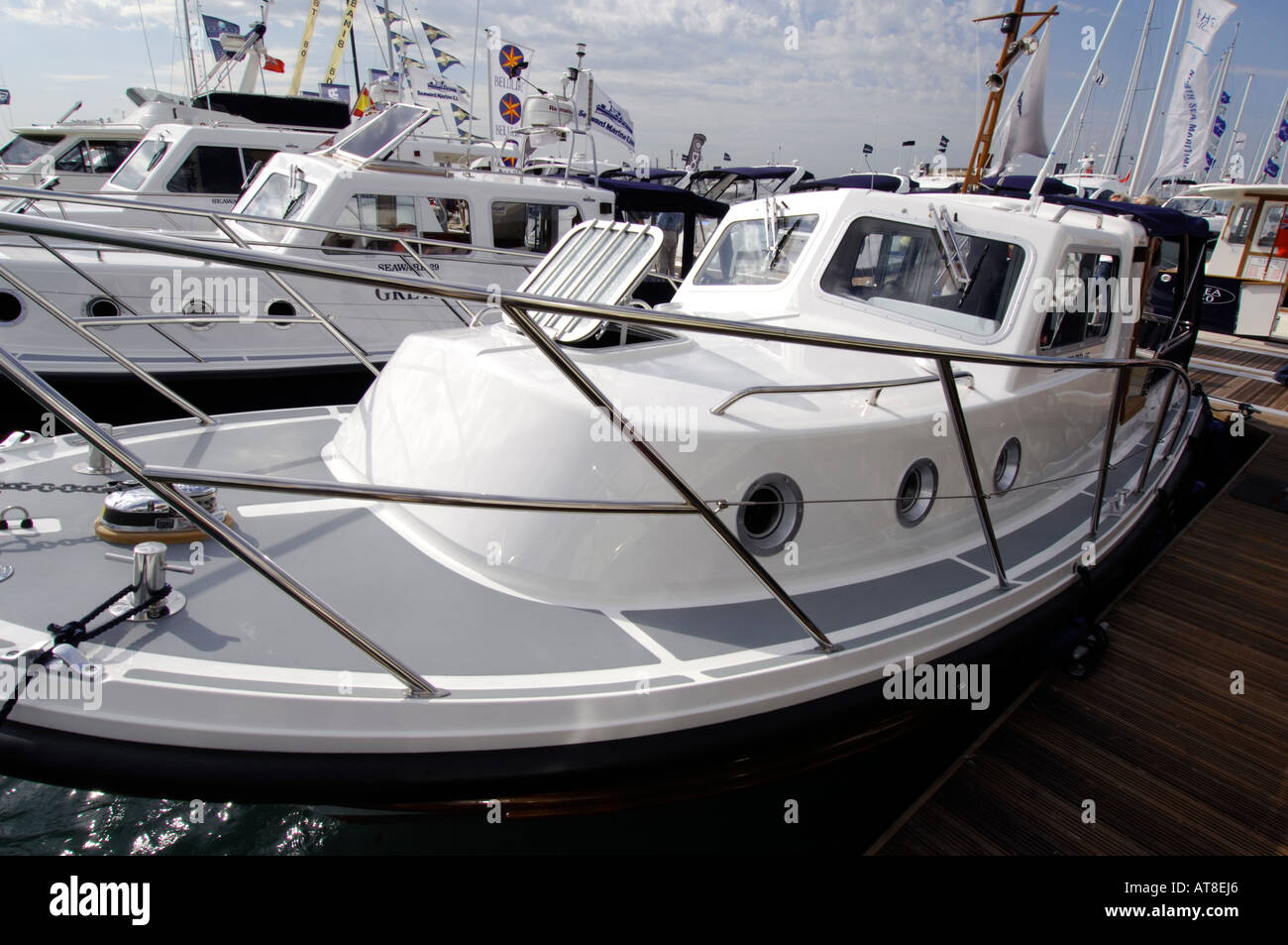 Southampton London boat show power motor boats and yachts yachting