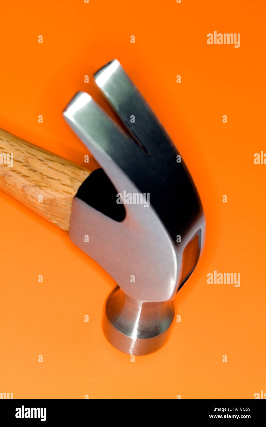 Hammer Tool Claw Carpentry Tools Orange Hammer Carpentry Build Tool Hi