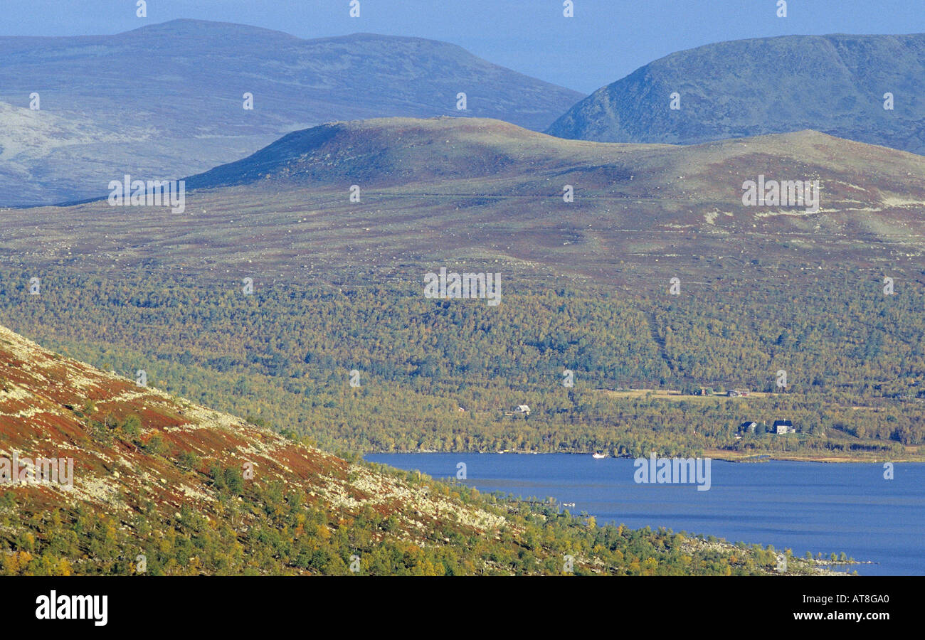 Norwegian mountain landscape . Sylen , Hedmark fylke Stock Photo - Alamy