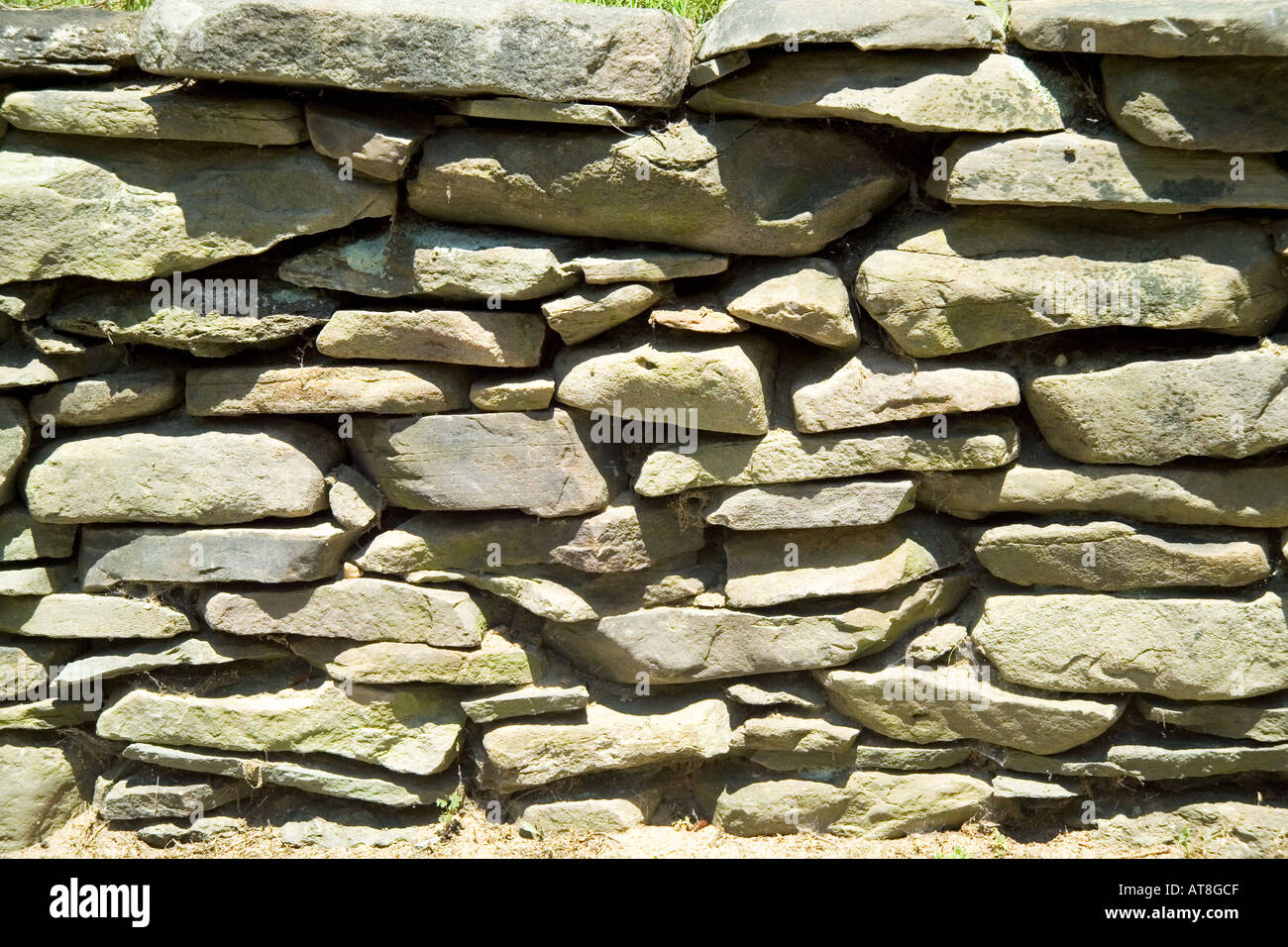 Stone Wall Stock Photo