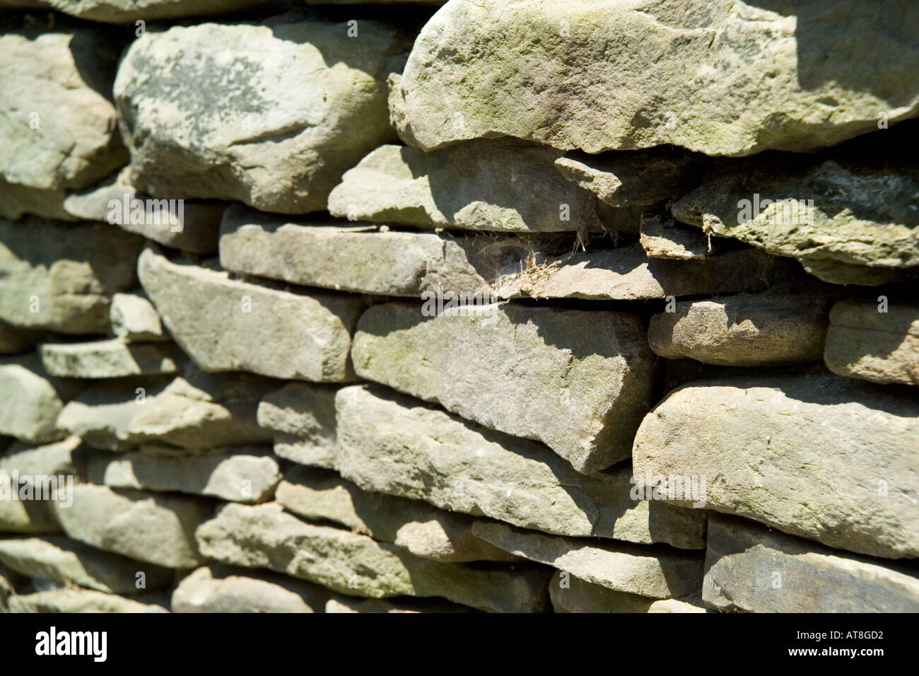 Stone Wall Stock Photo