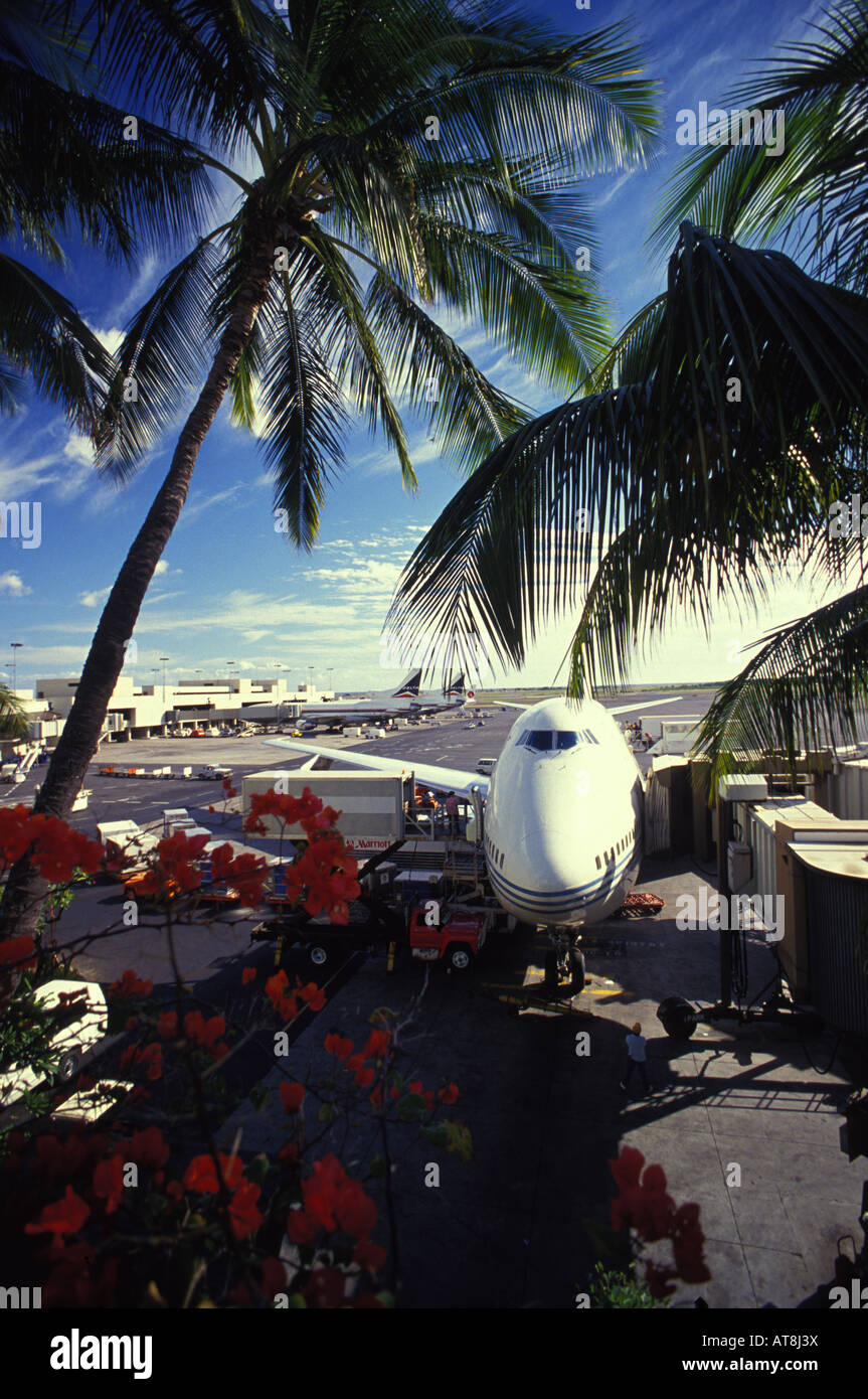 Honolulu International airport, Oahu Stock Photo Alamy