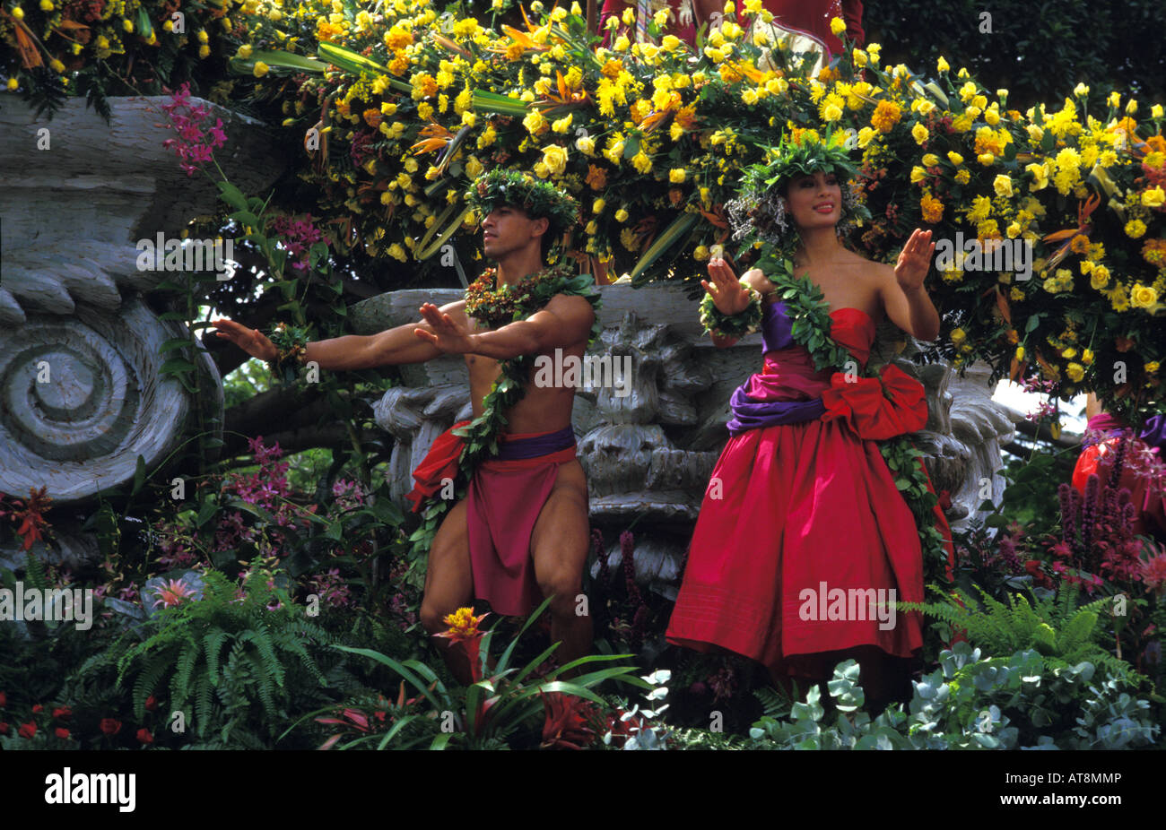 Aloha week parade hires stock photography and images Alamy