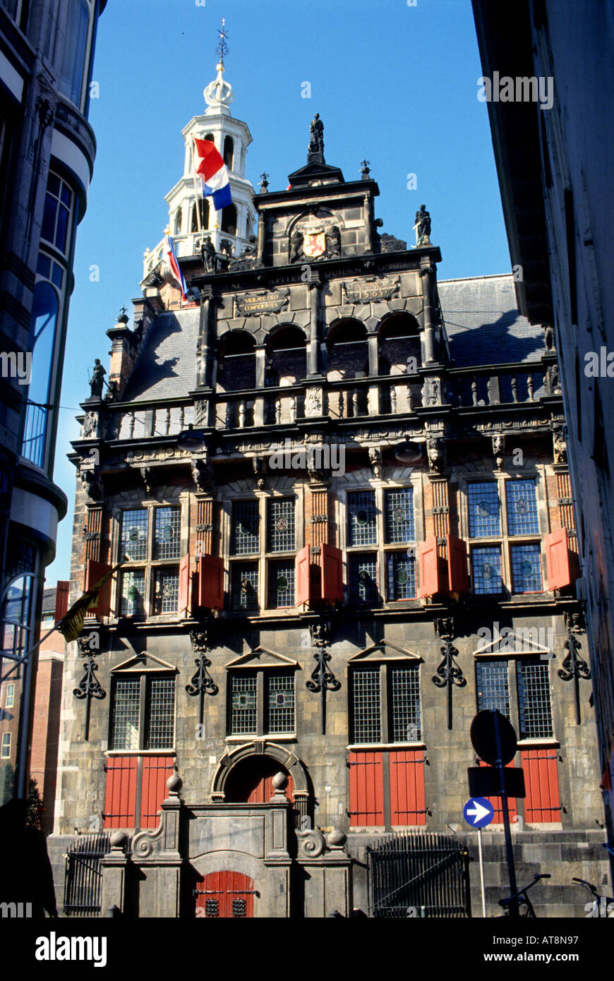 old town city hall The Hague Netherlands Dutch Stock Photo Alamy