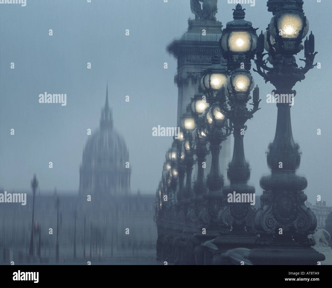 FR - PARIS:  Pont Alexandre III Stock Photo