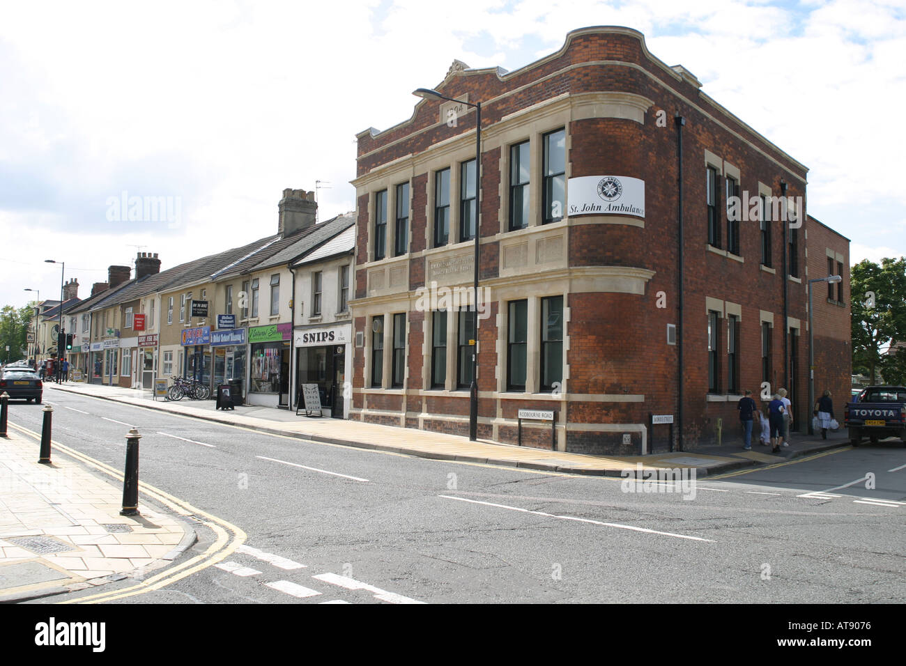 The Mechanics Institute reading rooms in Rodbourne Road Swindon Stock