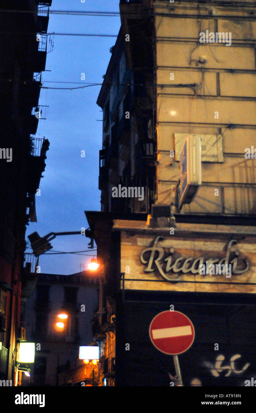 alley in naples, italy Stock Photo - Alamy