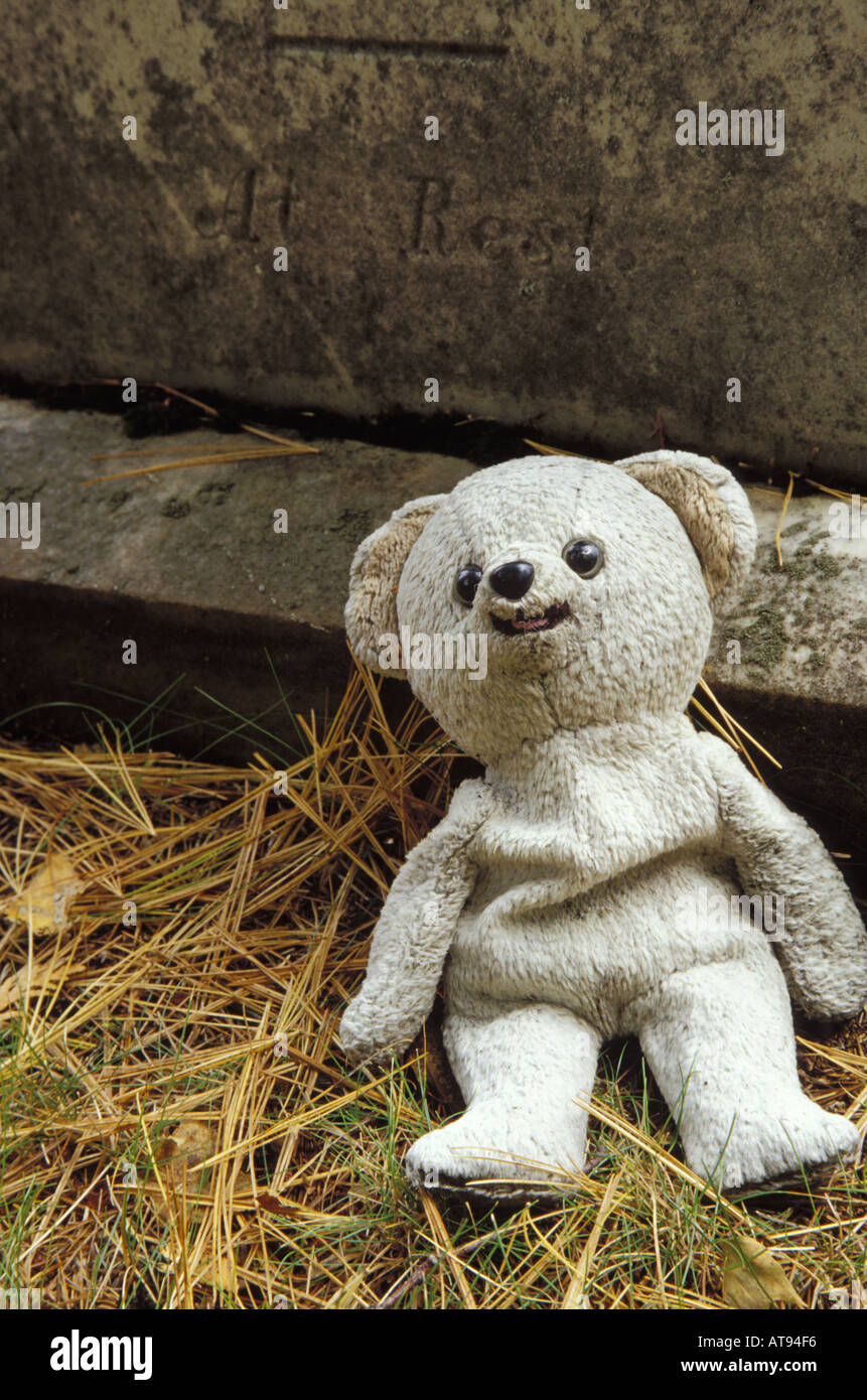 Grave teddy bear hi-res stock photography and images - Alamy
