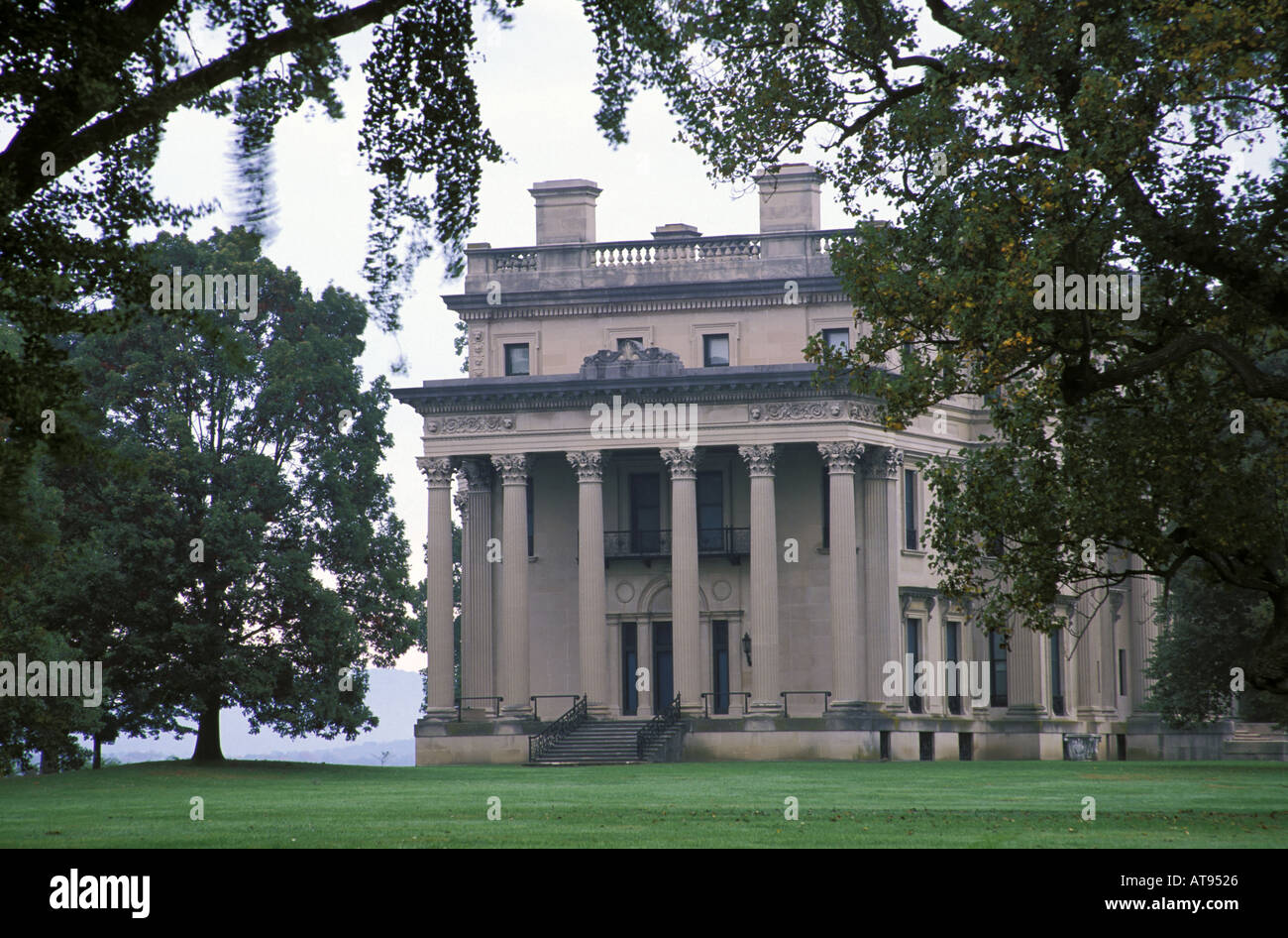 Vanderbilt Mansion Vanderbilt Mansion National Historic Site Hyde Park Dutchess County New York Stock Photo