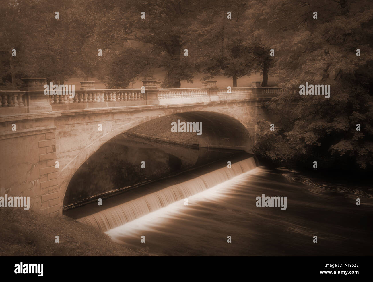 White Bridge over Crum Elbow Creek Vanderbilt Mansion National Historic