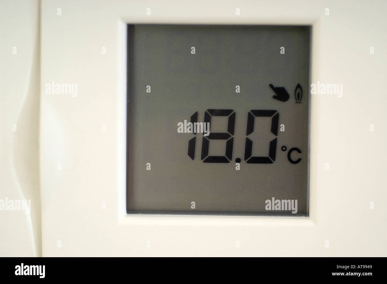 digital thermometer, thermostat Stock Photo Alamy