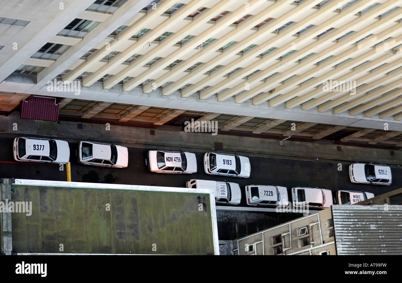 Anti theft protection cars with numbers on the roof for helicopter