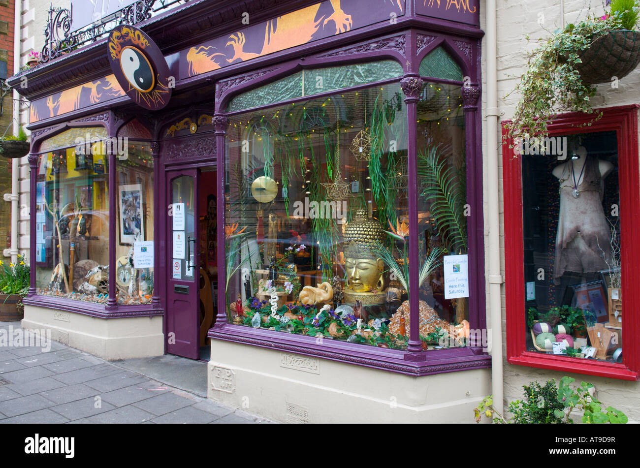 Glastonbury high street hires stock photography and images Alamy