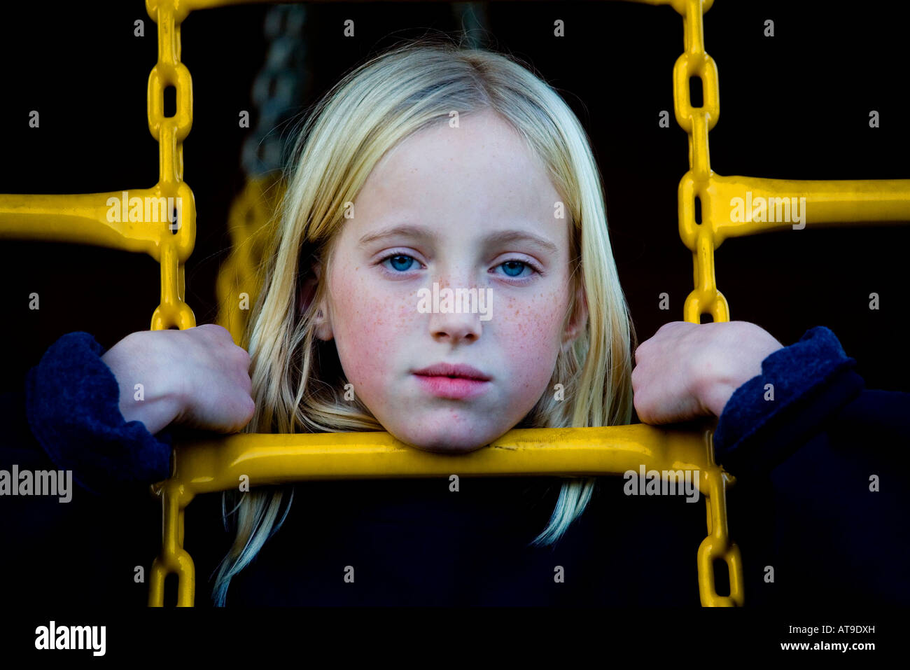 Young girl looking at camera Stock Photo - Alamy