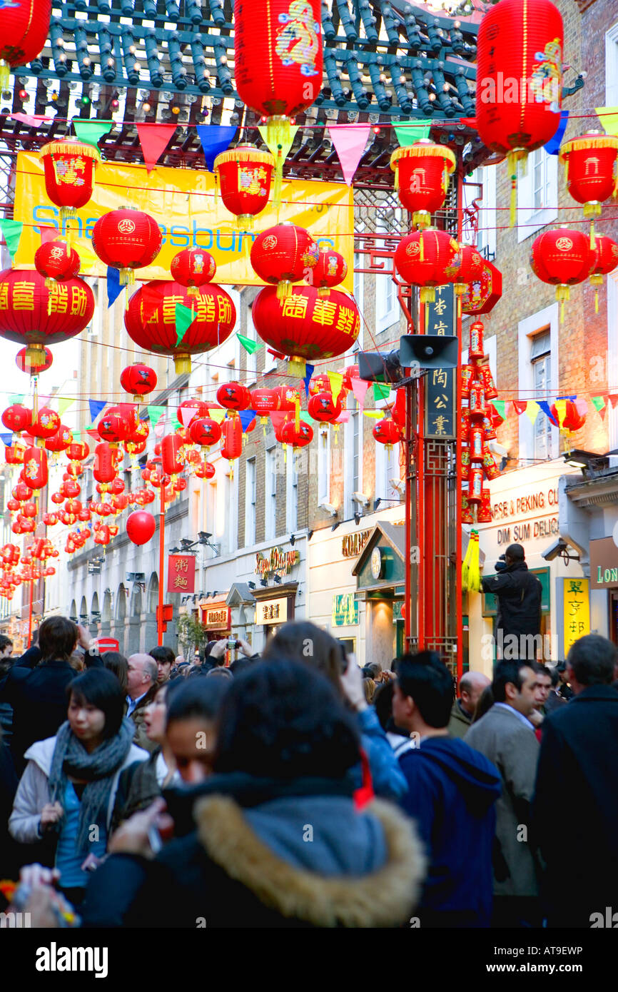 Chinese New Year Celebrations "China Town" London Stock Photo Alamy