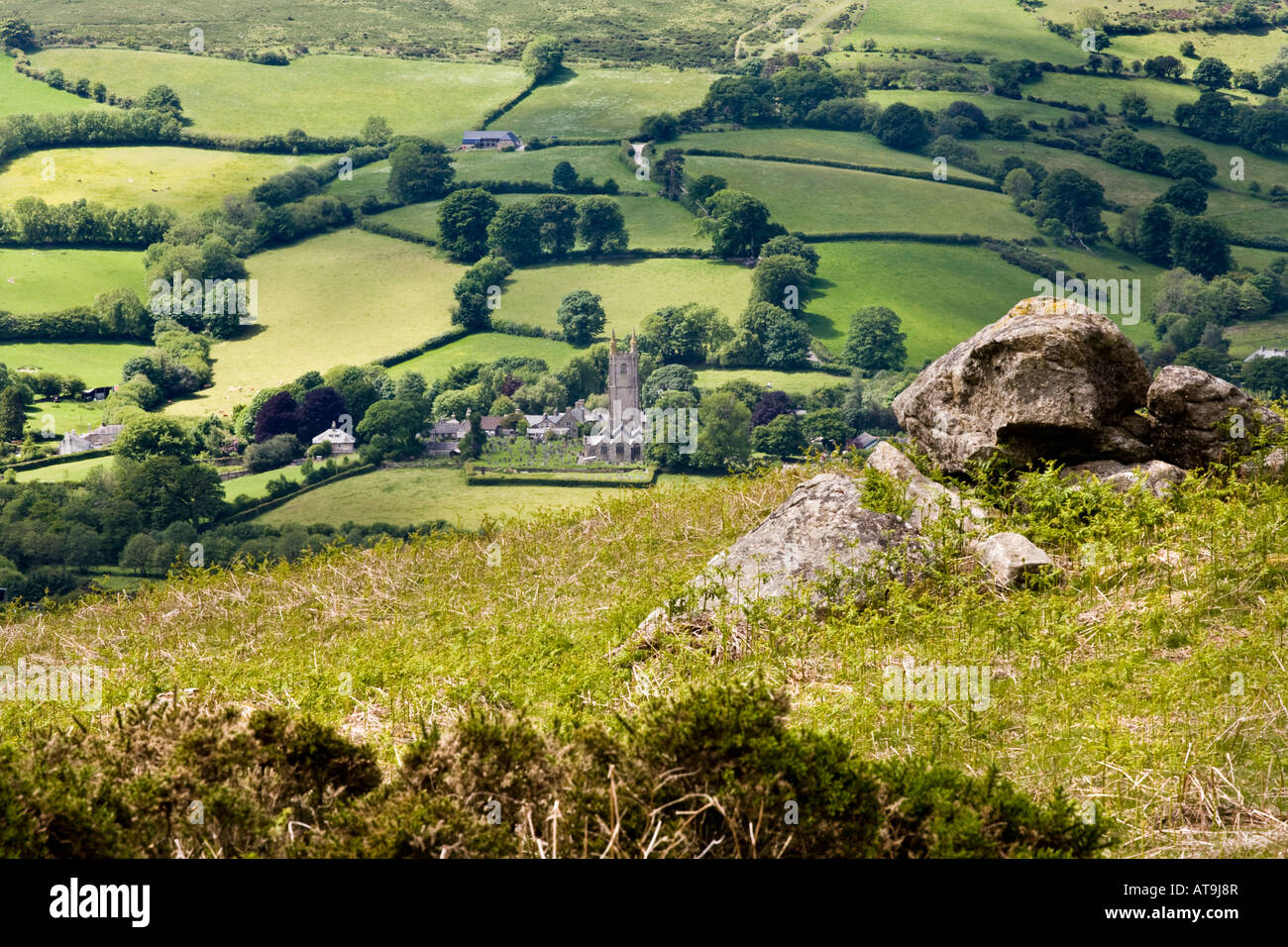 in the Moor, Dartmoor, Devon Stock Photo Alamy