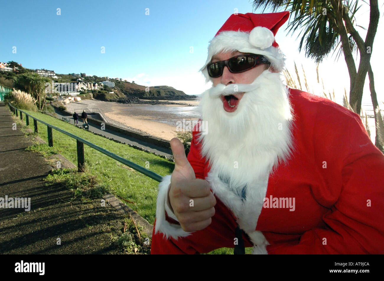 santa claus sunglasses