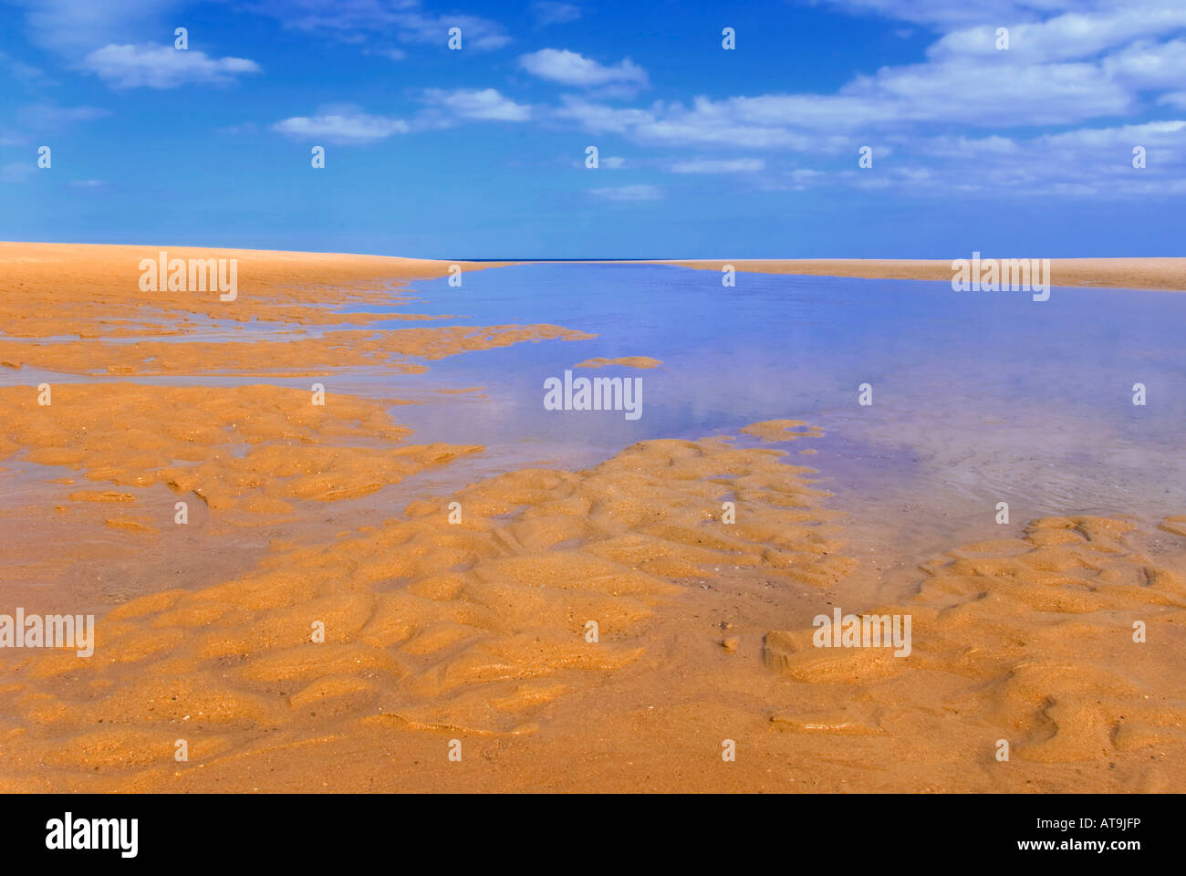 Blue ocean clouds in clear hi-res stock photography and images - Alamy