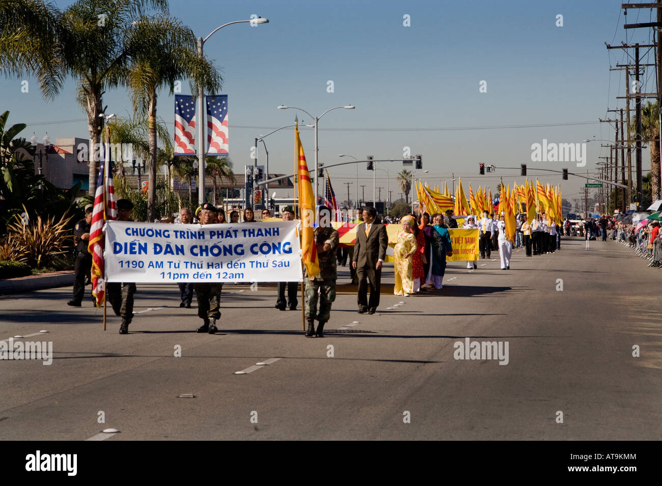 Woman at parade american hires stock photography and images Alamy