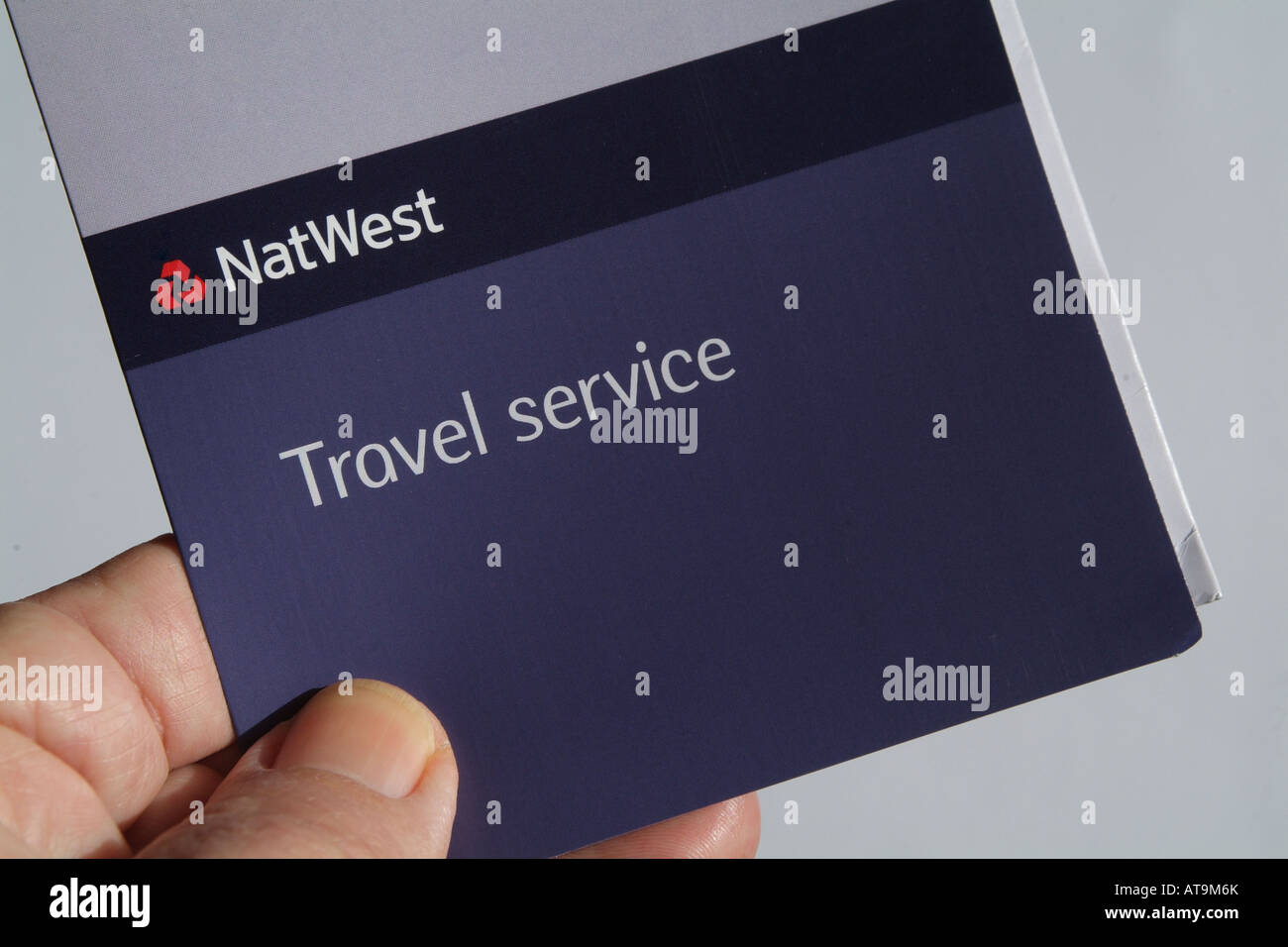 NatWest Bank Travel Service Wallet Stock Photo Alamy