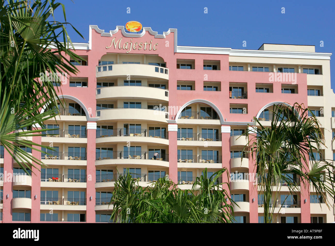 Sunny Beach Bulgaria Majestic Hotel black sea coast site traditional modern style architecture