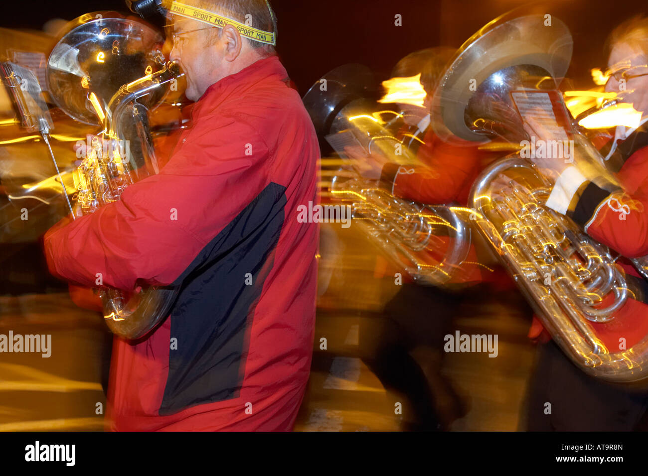 Guy Fawkes Night ( Bonfire Night ) , Lewes , Sussex , Uk Stock Photo ...