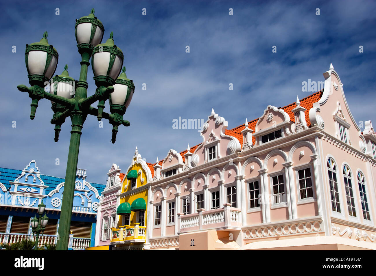 Dutch Plaza Daniel Leo In Oranjestad Aruba Stock Photo 16249471
