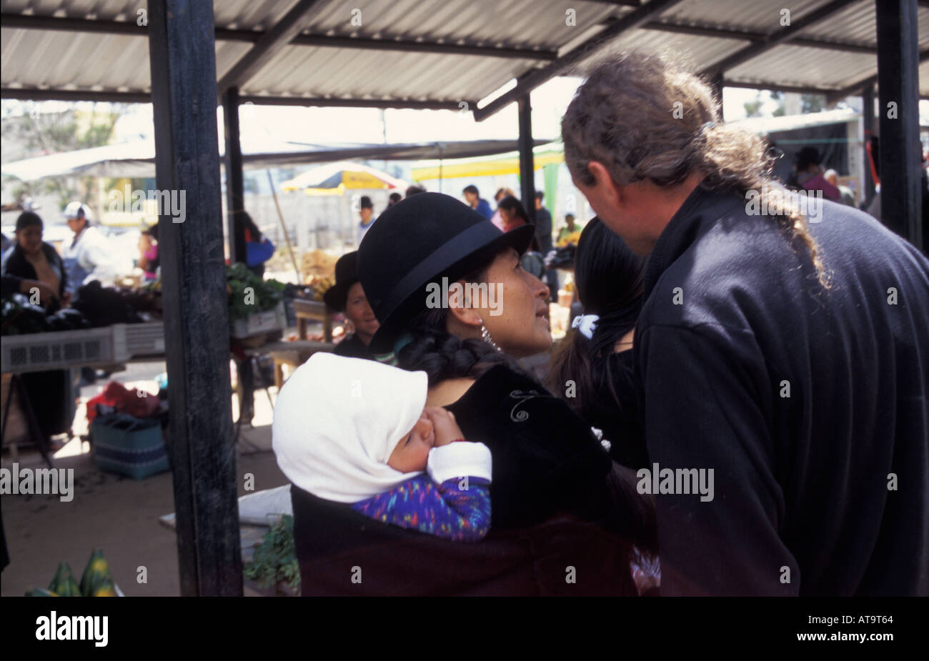 Indian woman carrying baby back hi-res stock photography and images - Alamy