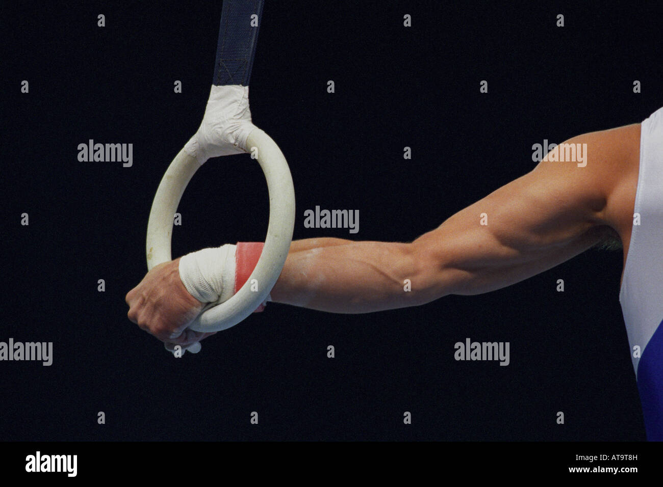 Olympic ring gymnast hi-res stock photography and images - Alamy