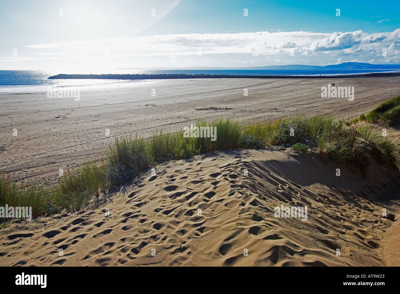 Aberavon Beach, Port Talbot, South Wales, UK Stock Photo 5305634 Alamy