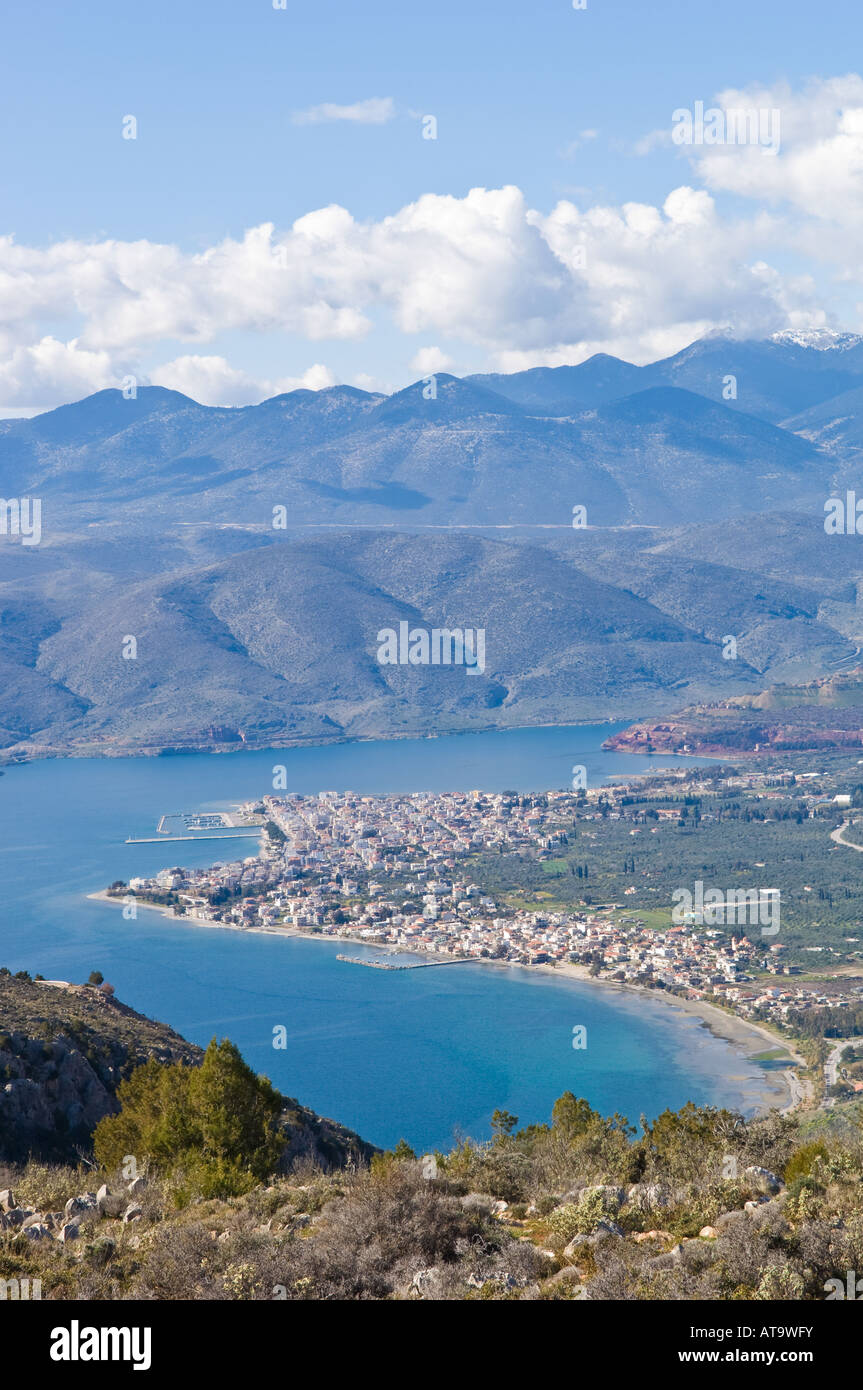 Itea Delphi Map Itea near delphi hi-res stock photography and images - Alamy