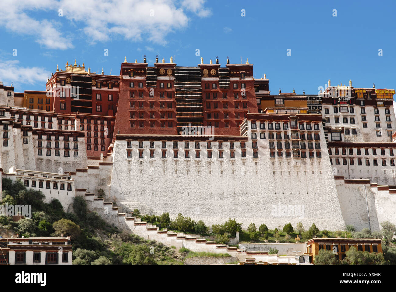 Potala Palace in Lhasa, Tibet Stock Photo - Alamy